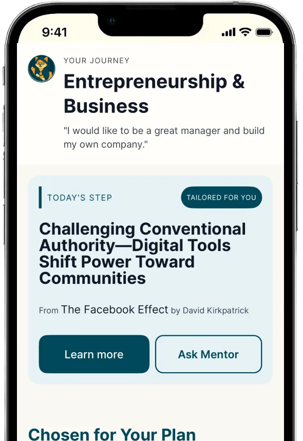 Daily actionable steps